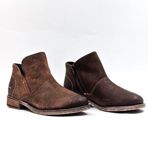 Josef Seibel Women Sienna Brown Leather Lightweight Summer boots 6US EUR 36